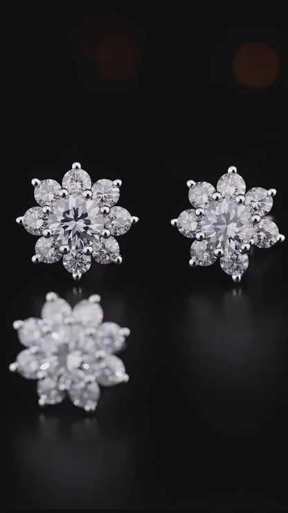 Pendientes Glamour Escarchado