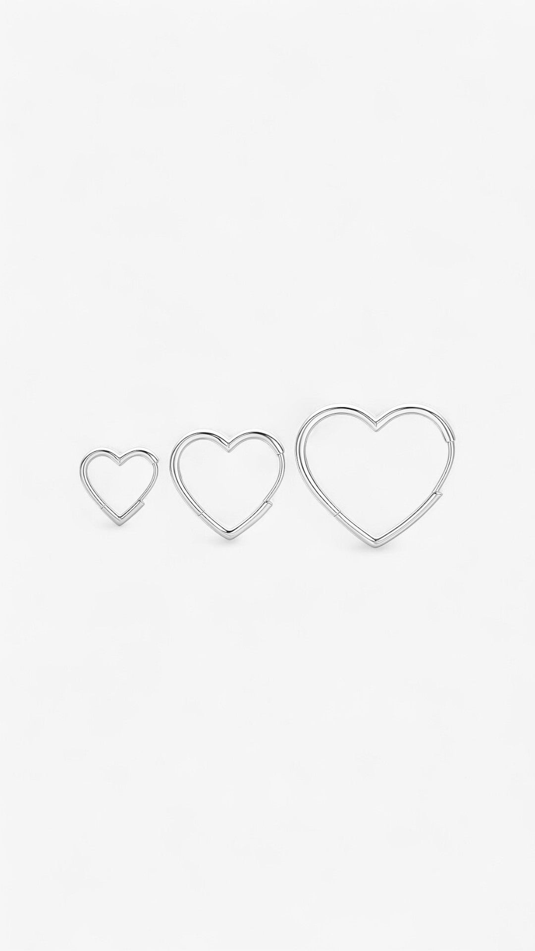 Orecchini a forma di cuore Devotion