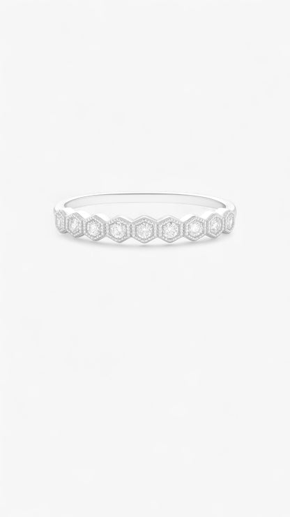 Hexa Hours Ring