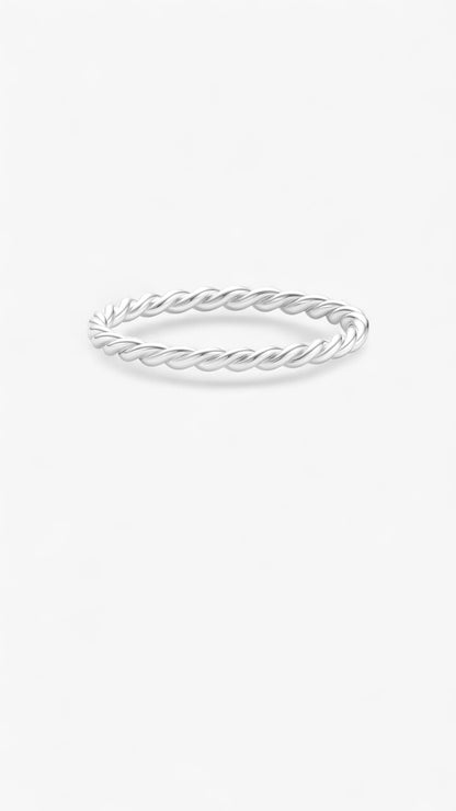 Lunar Loop Ring