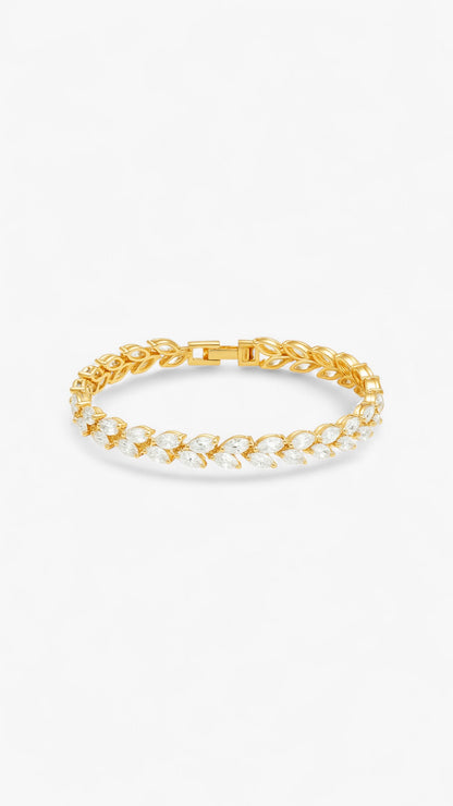 Bladig Omfamning Armband