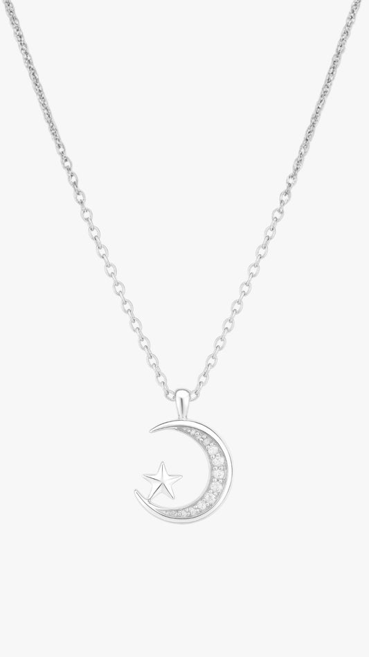 Collar de luz de luna de medianoche