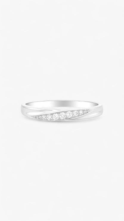Radiant Swirl Ring