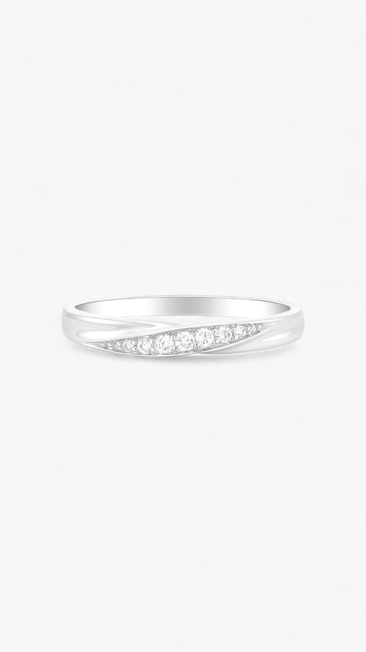 Radiant Swirl Ring