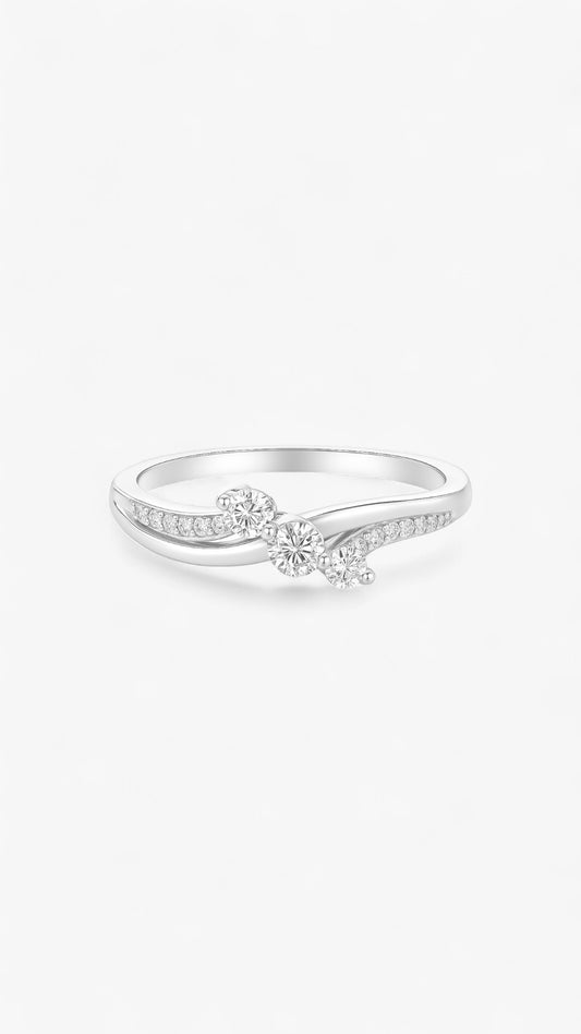 Anillo de grandeza brillante