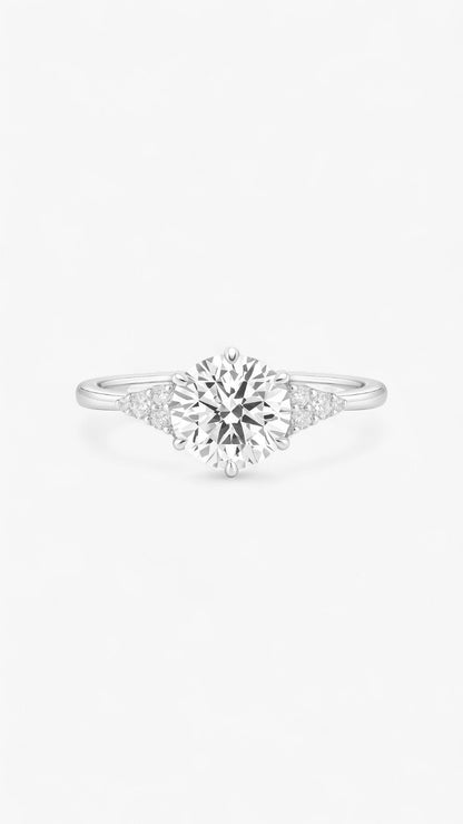 Anillo de ensueño de diamantes