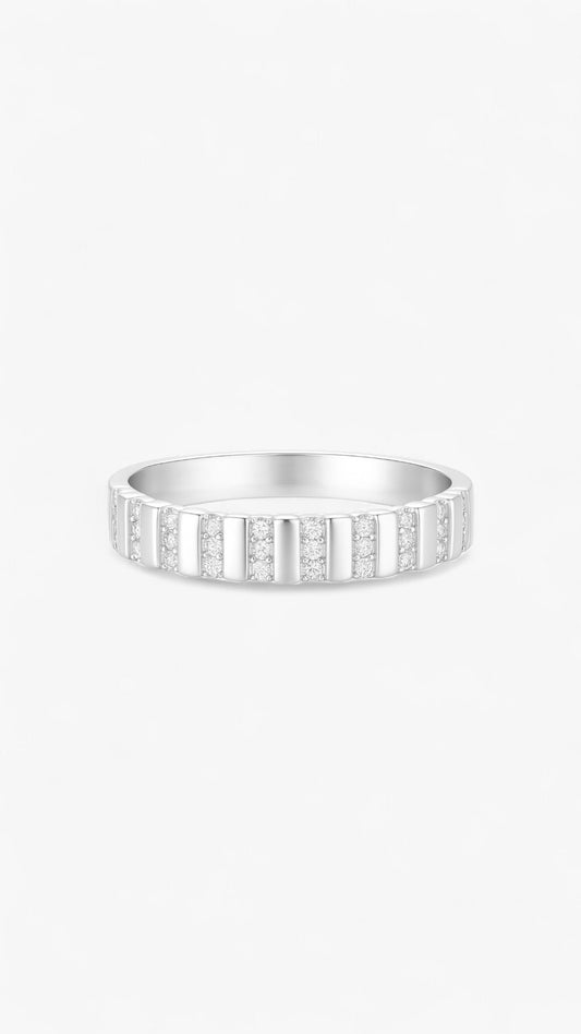 Shimmering Cascade Ring