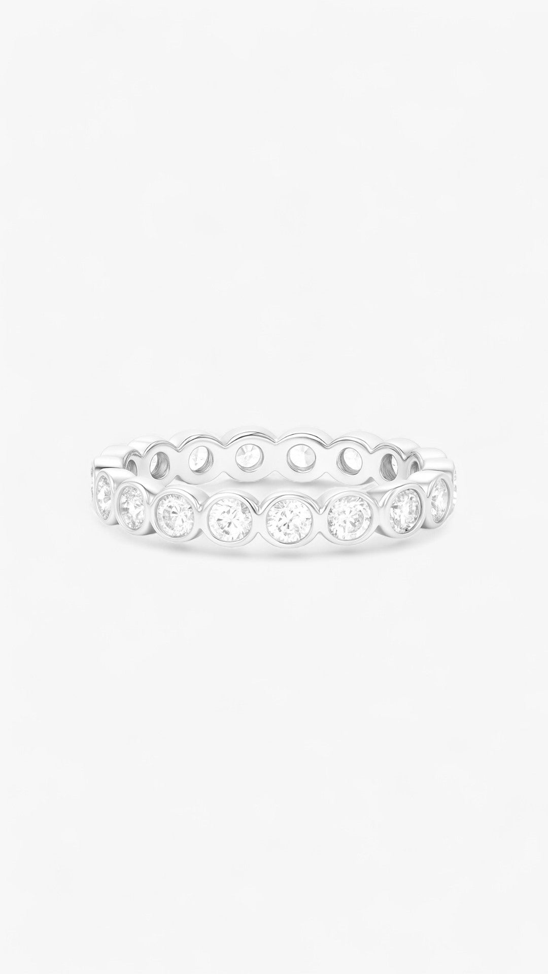 Anillo de halo de piedra lunar