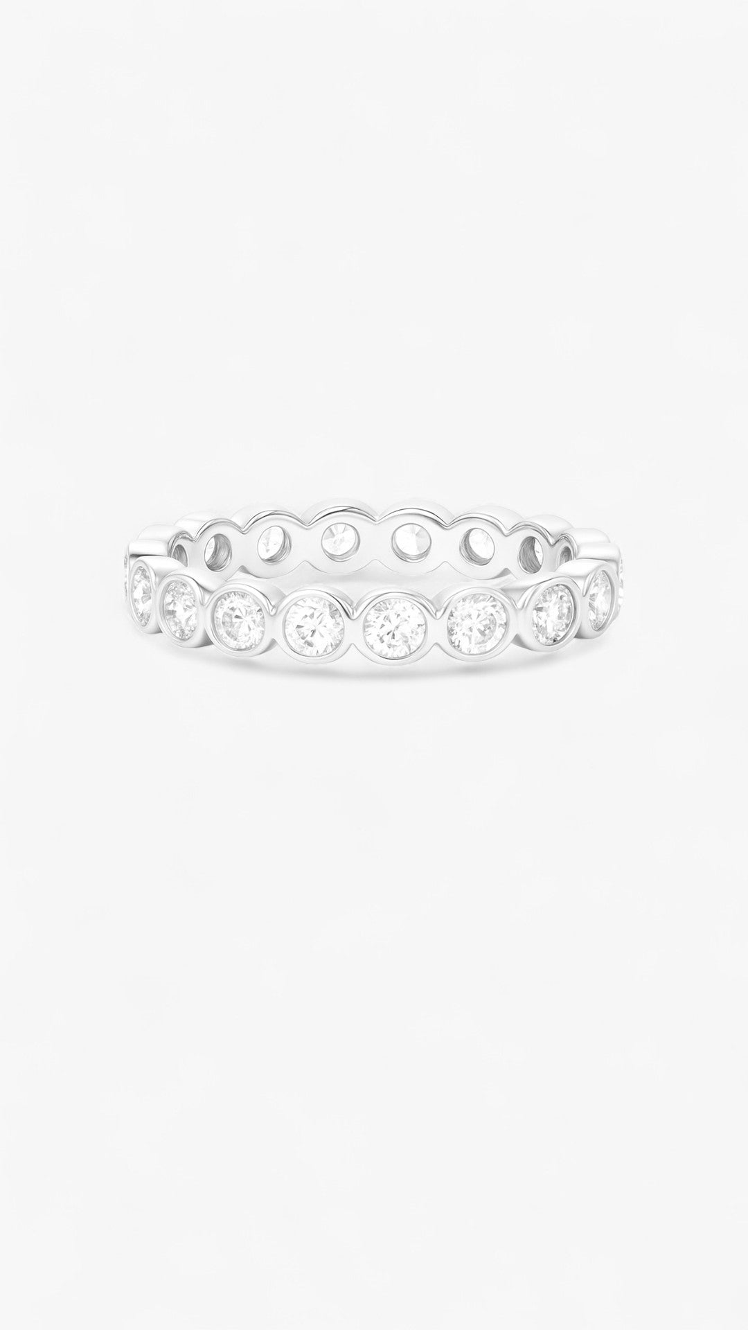 Anillo de halo de piedra lunar