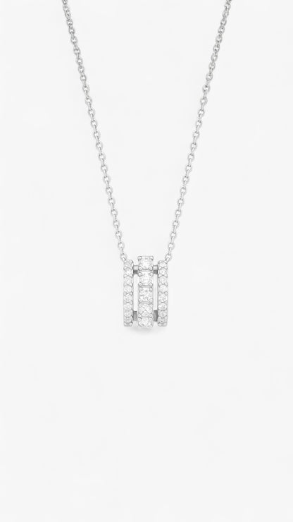 Smycke med sammanflätade gnistor