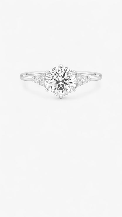 Anillo de ensueño de diamantes