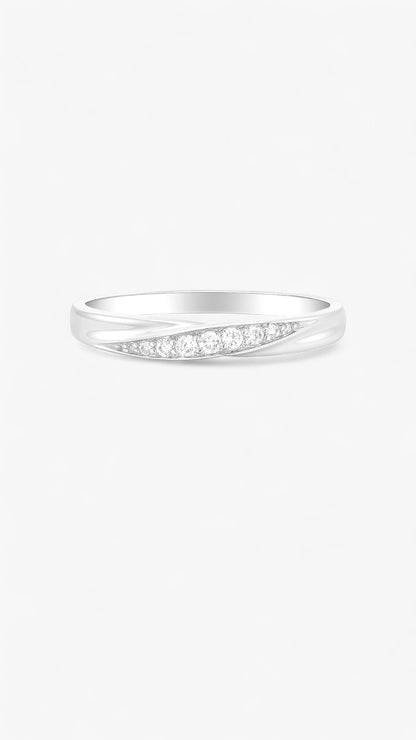 Radiant Swirl Ring