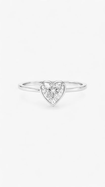 Ethereal Heart Ring