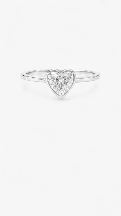 Ethereal Heart Ring