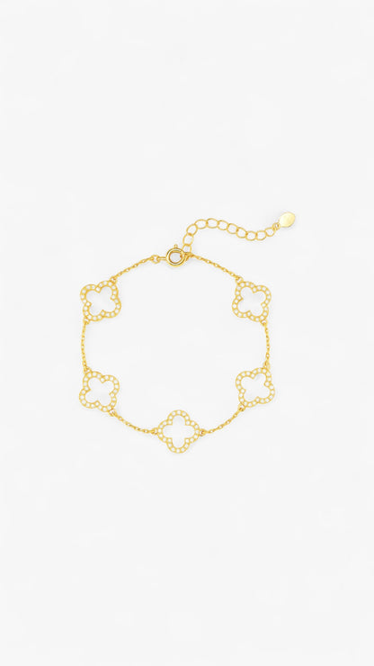 Celestial Clover Bracelet