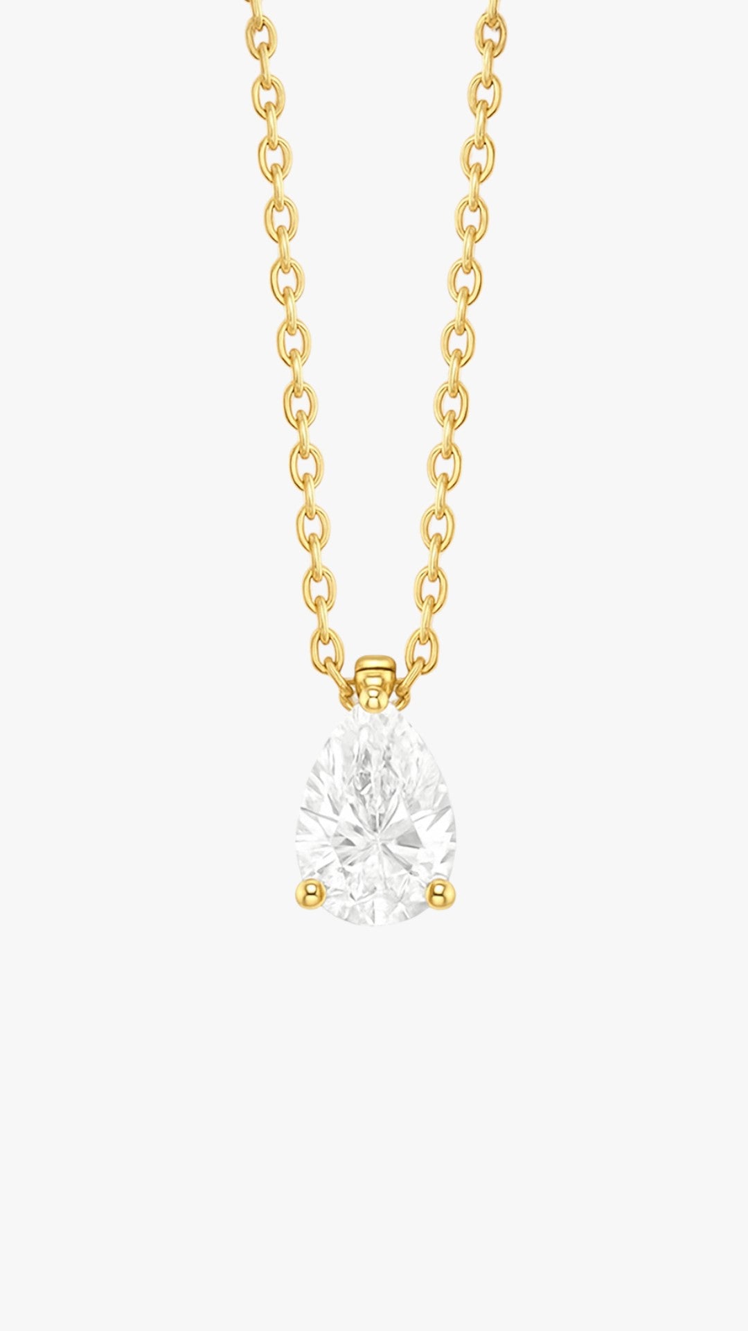 Månbelyst Tårdropphalsband