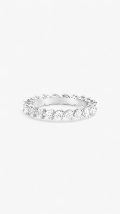 Hearts Cluster Ring
