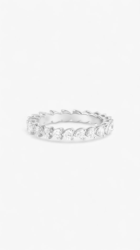 Hearts Cluster Ring