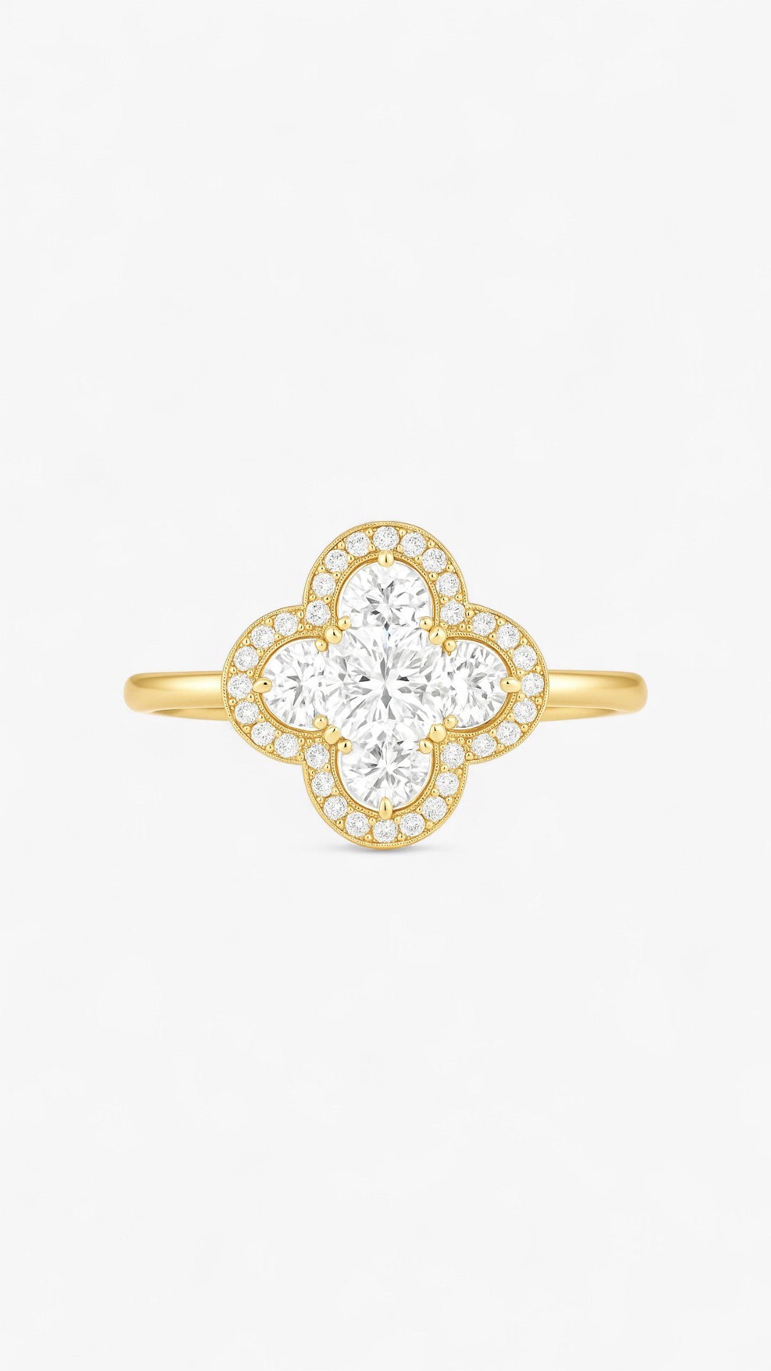 Clover Elegance Ring