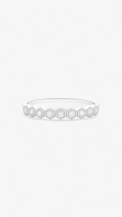 Hexa Hours Ring