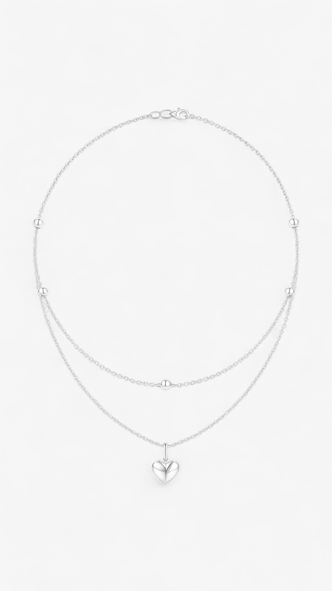 Collar de corazón divino