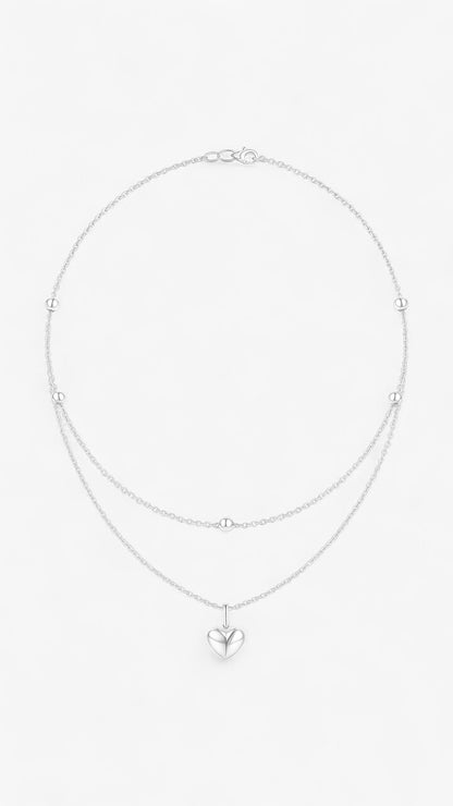 Collar de corazón divino