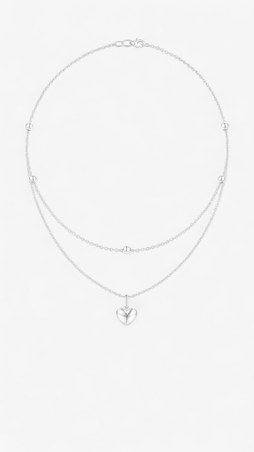 Collar de corazón divino