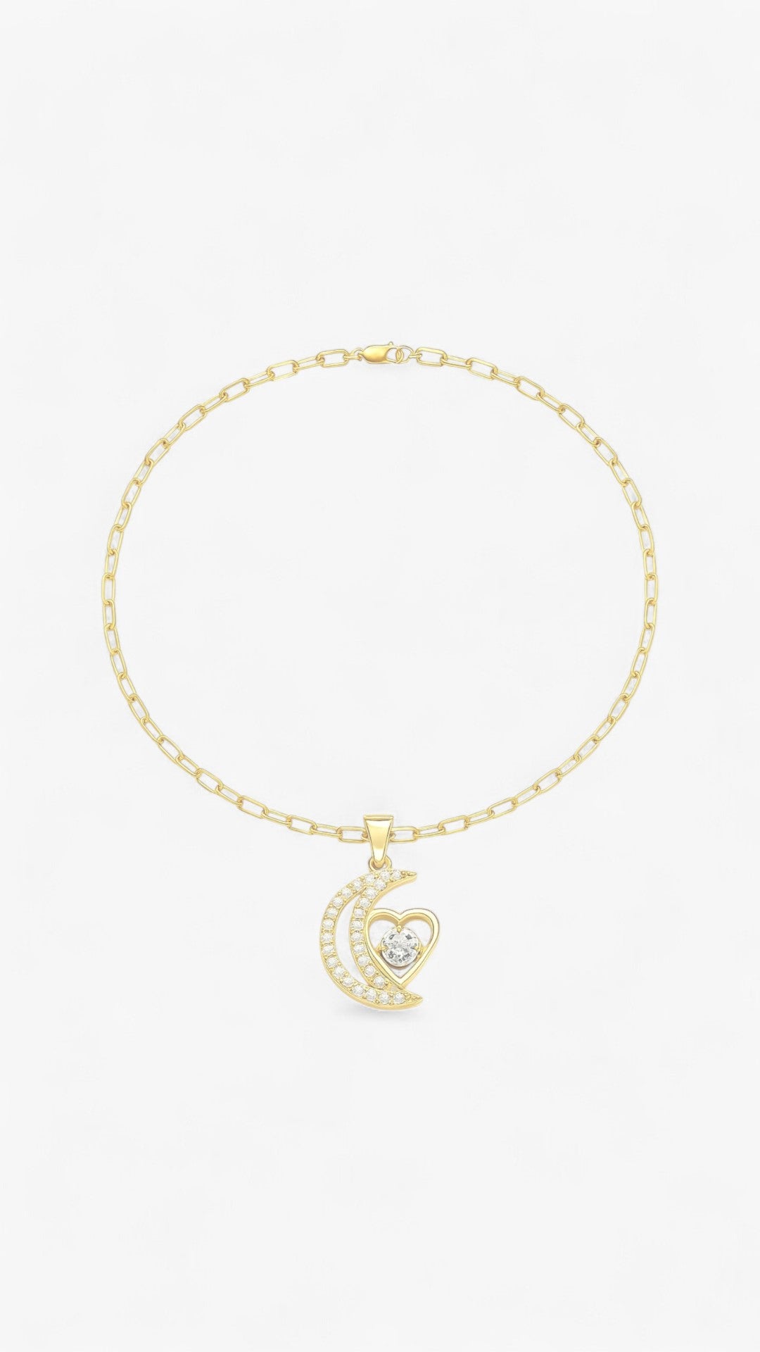 Lunar Heartbeat Necklace