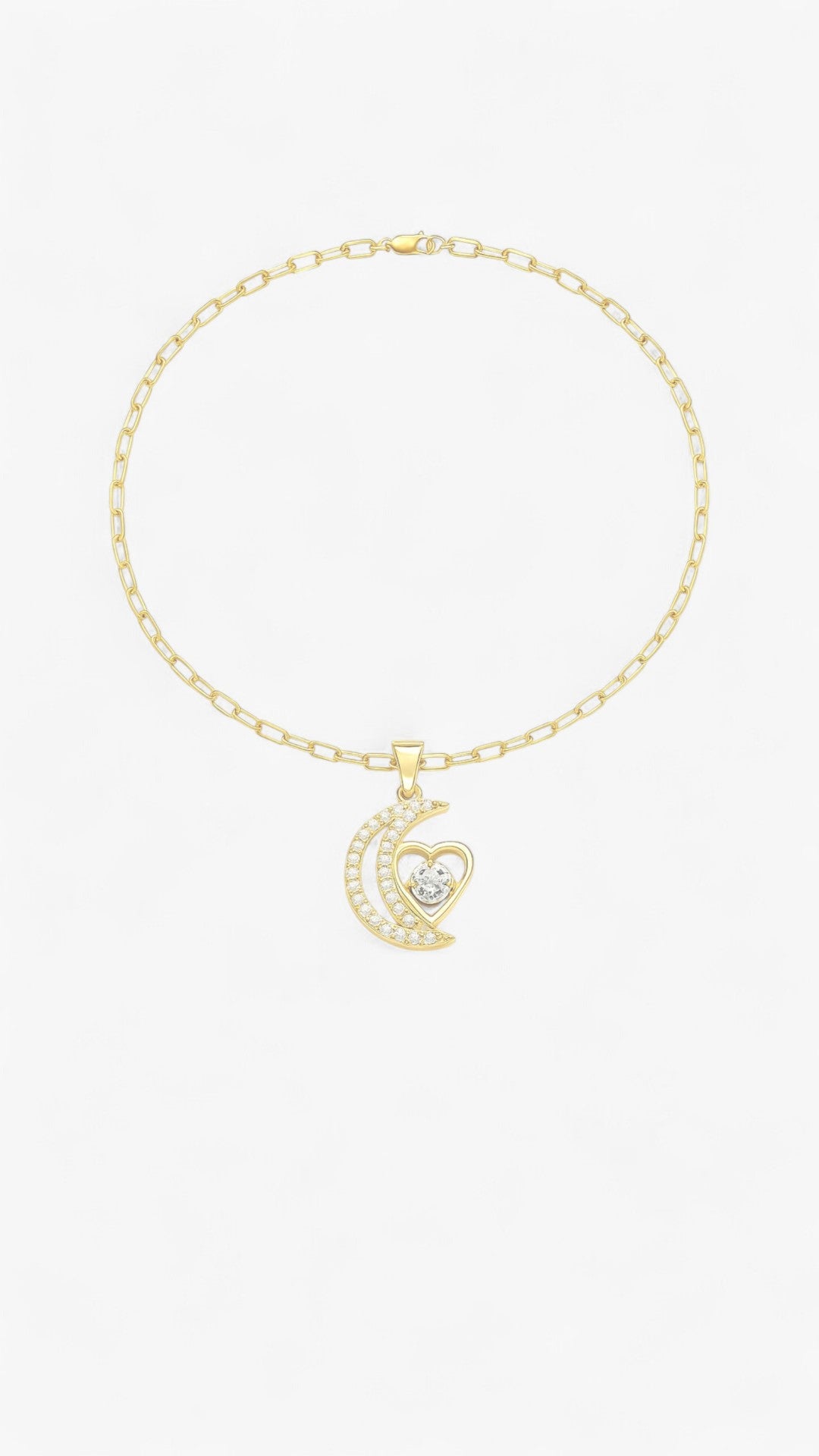 Lunar Heartbeat Necklace
