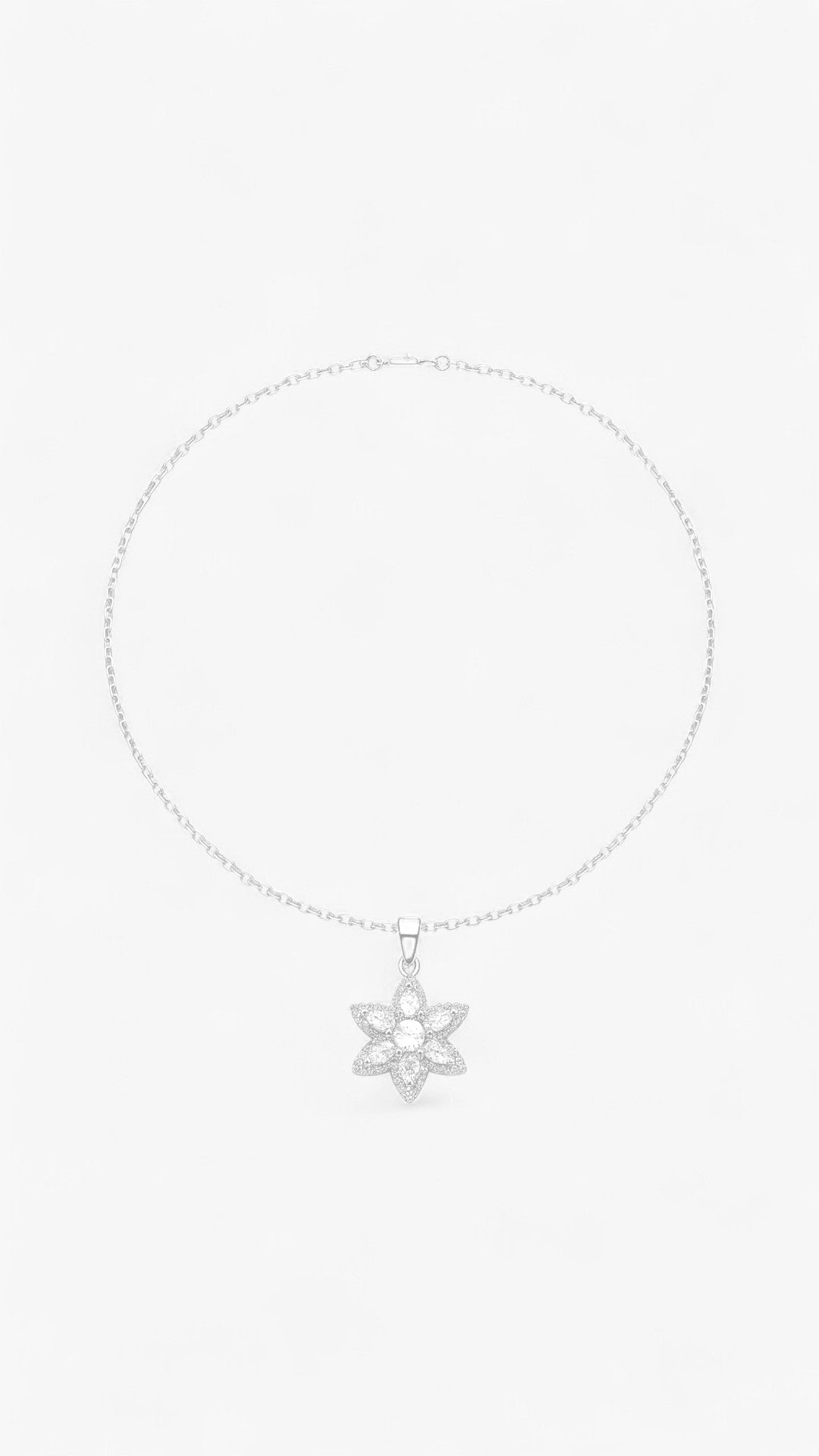 Snowflake Whisper Necklace