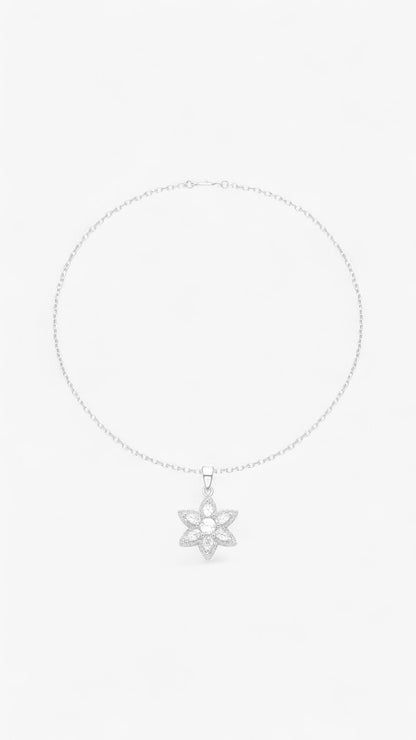 Snowflake Whisper Necklace