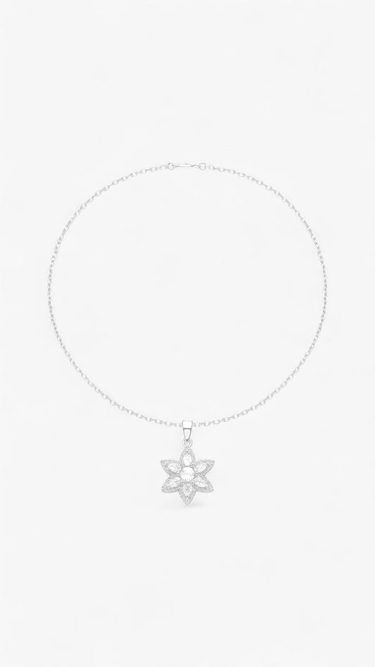 Snowflake Whisper Necklace