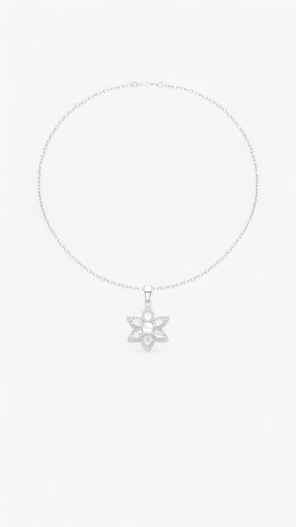Snowflake Whisper Necklace