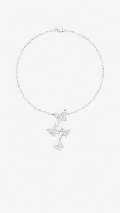 Winged Flutter Necklace