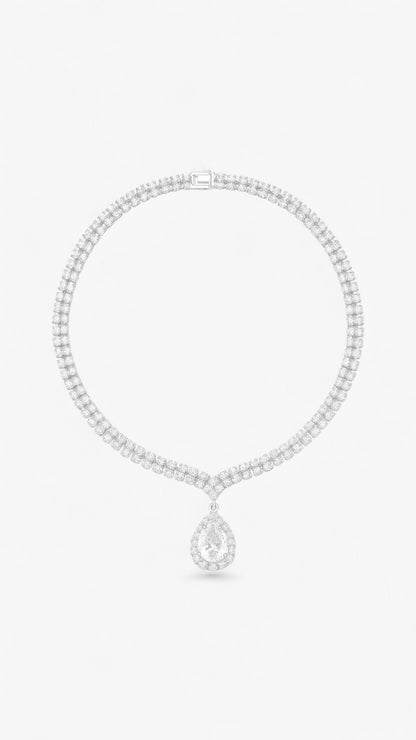 Brilliant Edge Necklace