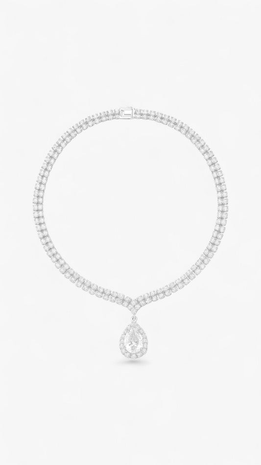 Brilliant Edge Necklace