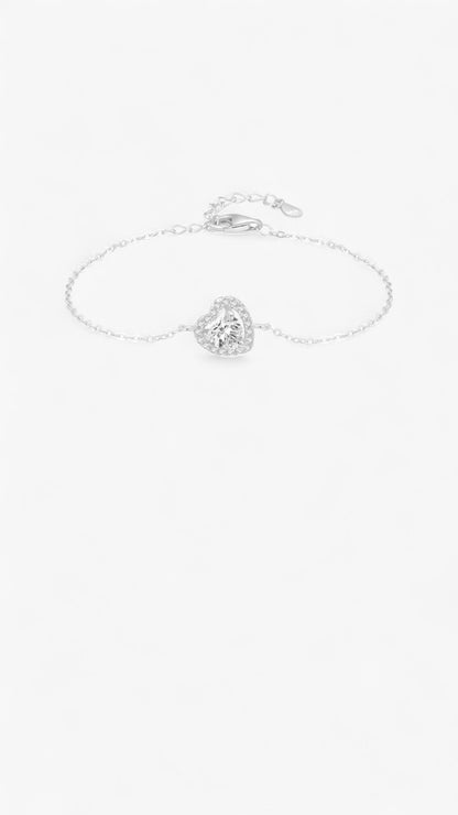 Diamant Herz Symphonie Armband