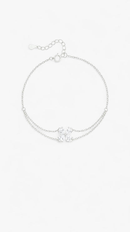 Pulsera de prestigio de pétalos
