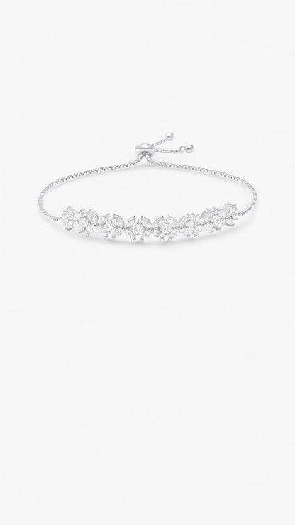 Pulsera de fluorescencia de flores