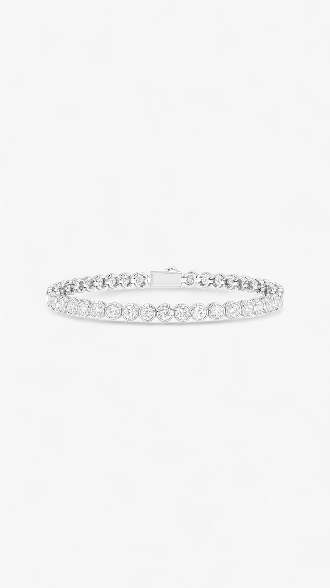 Pulsera de piedra lunar con órbita