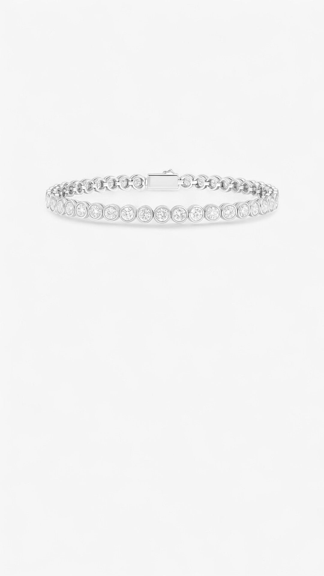 Pulsera de piedra lunar con órbita
