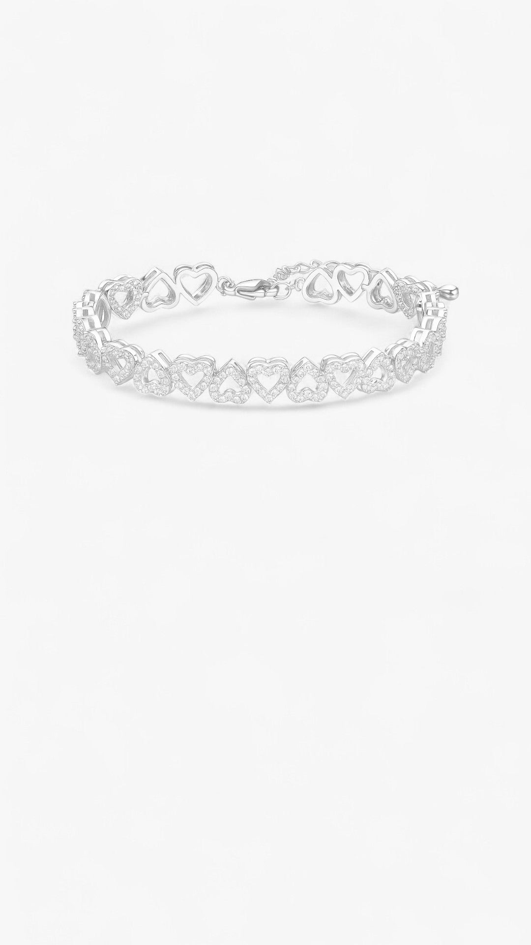 Noir Heartline Bracelet