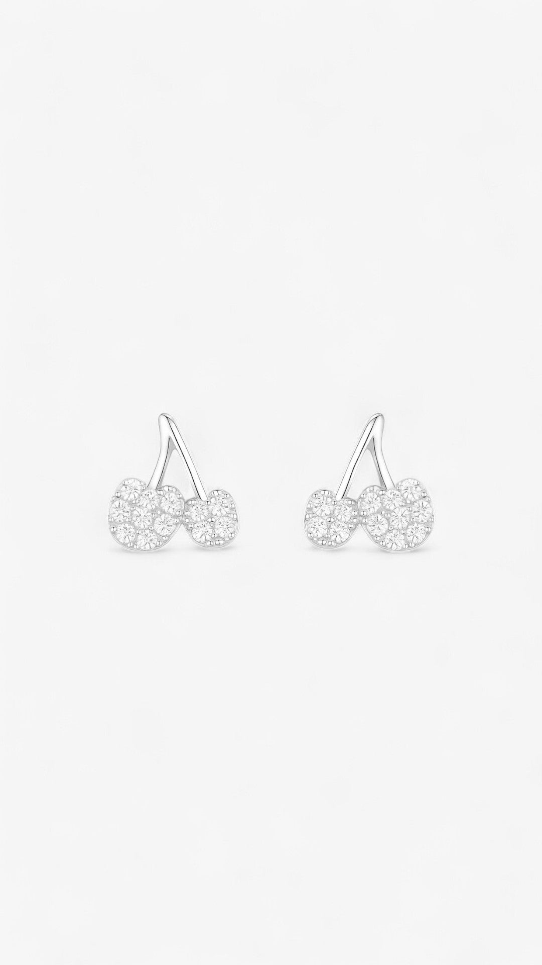 Pendientes de cereza dulce 