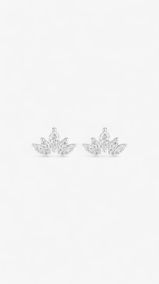 Pendientes con adornos aristocráticos