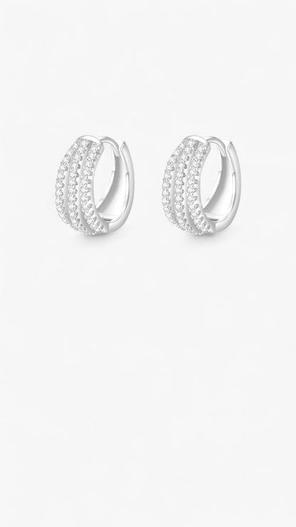 Pendientes de diamantes divinos