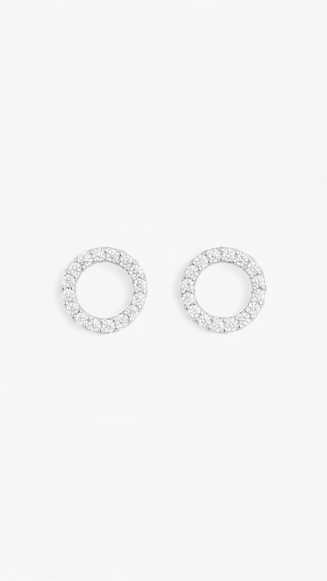 Orecchini Eternity Hoops