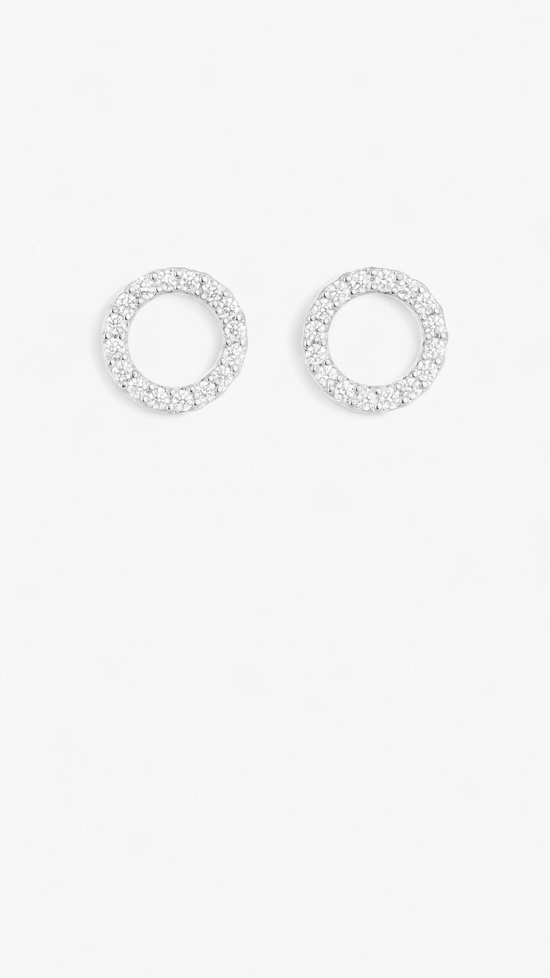Orecchini Eternity Hoops