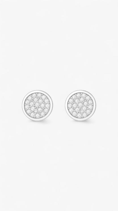Pendientes de gala brillantes