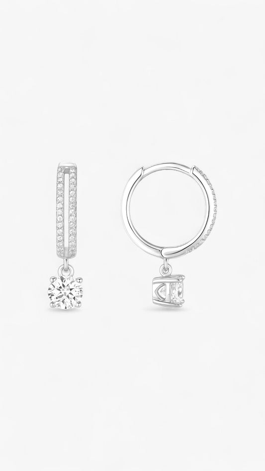 Pendientes de diamantes divinos