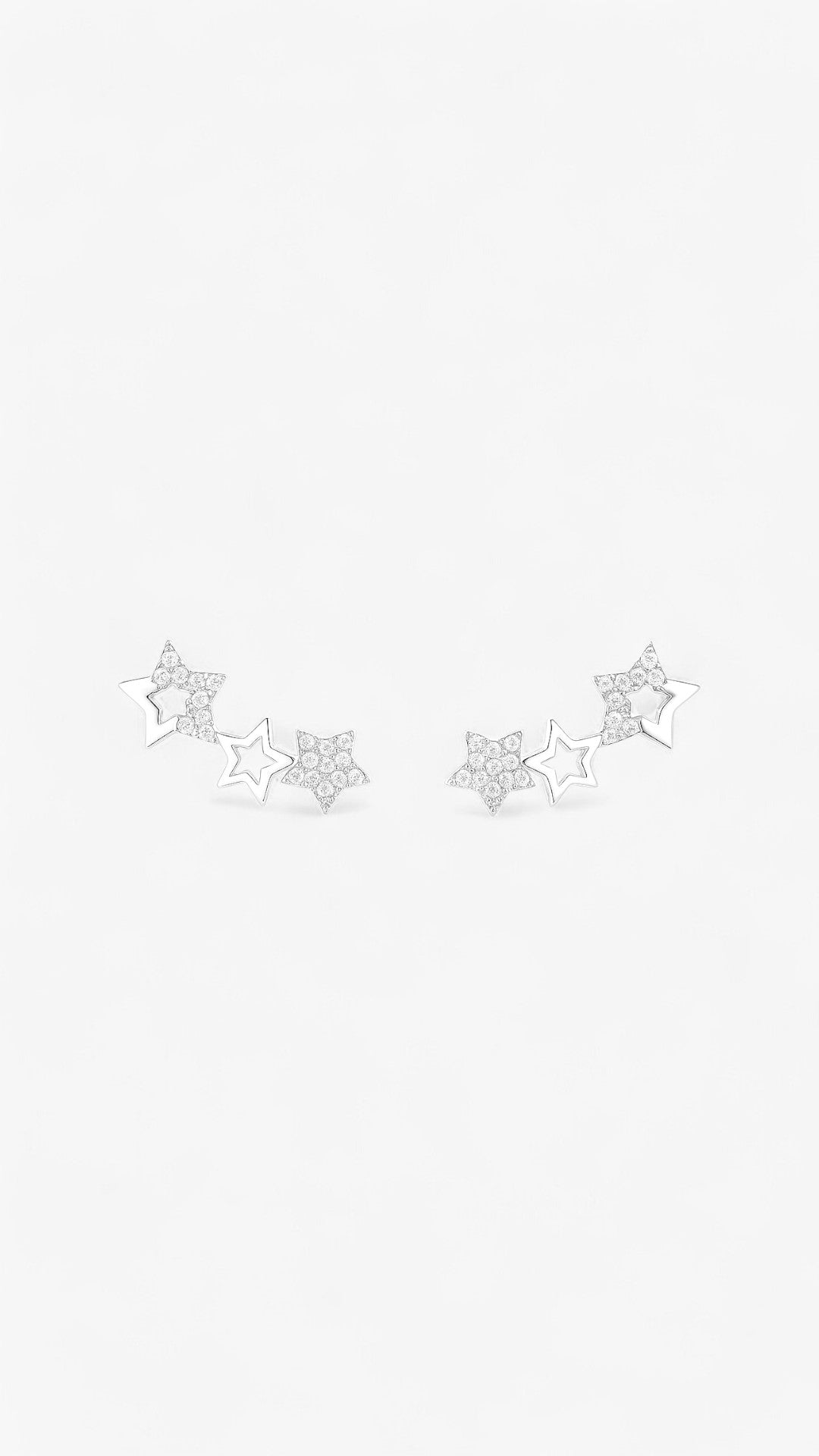 Pendientes de noche estrellada